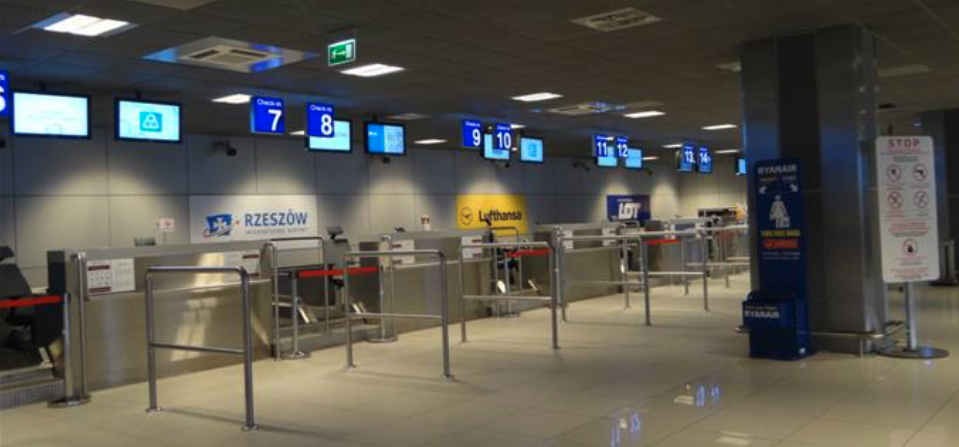 Jasionka Terminal 2014 rok. Zdjęcie Karol Placha Hetman