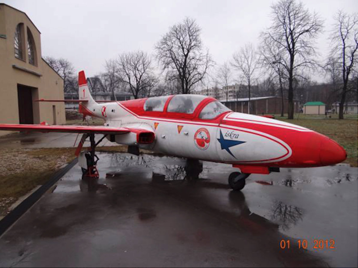 TS-11 Iskra Muzeum Lotnictwa Polskiego. 2012 rok. Zdjęcie Karol Placha Hetman