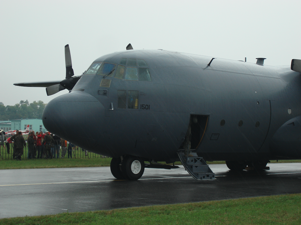 C-130 E Herkules nb 1501. Radom 2009 rok. Zdjęcie Karol Placha Hetman