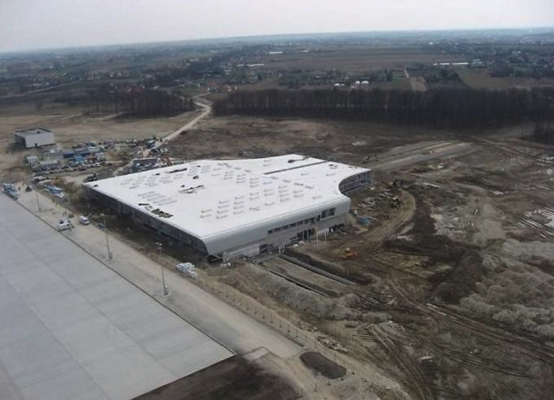 Budowa Lotniska Lublin-Świdnik. 2012 rok. Zdjęcie LAC