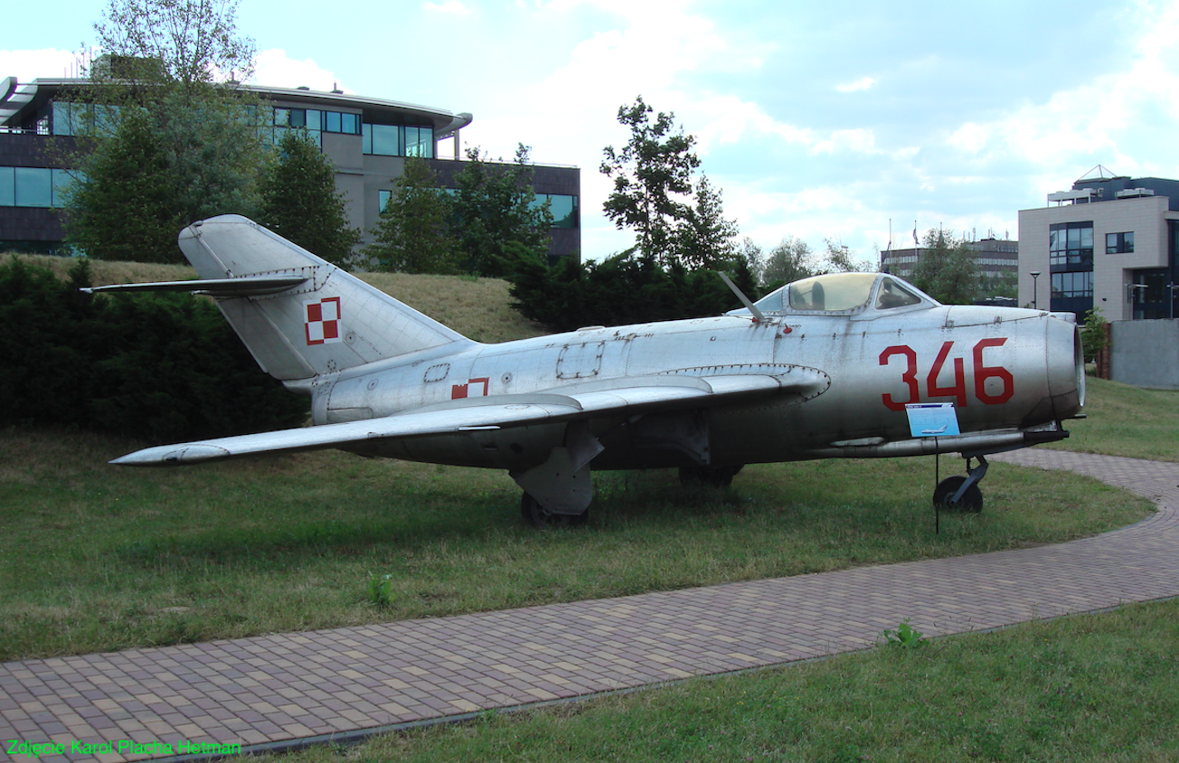 MiG-15 nb 346. 2007 rok. Zdjęcie Karol Placha Hetman
