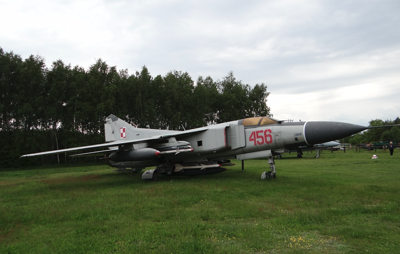 MiG-23 nb 456. 2021 rok. Zdjęcie Karol Placha Hetman