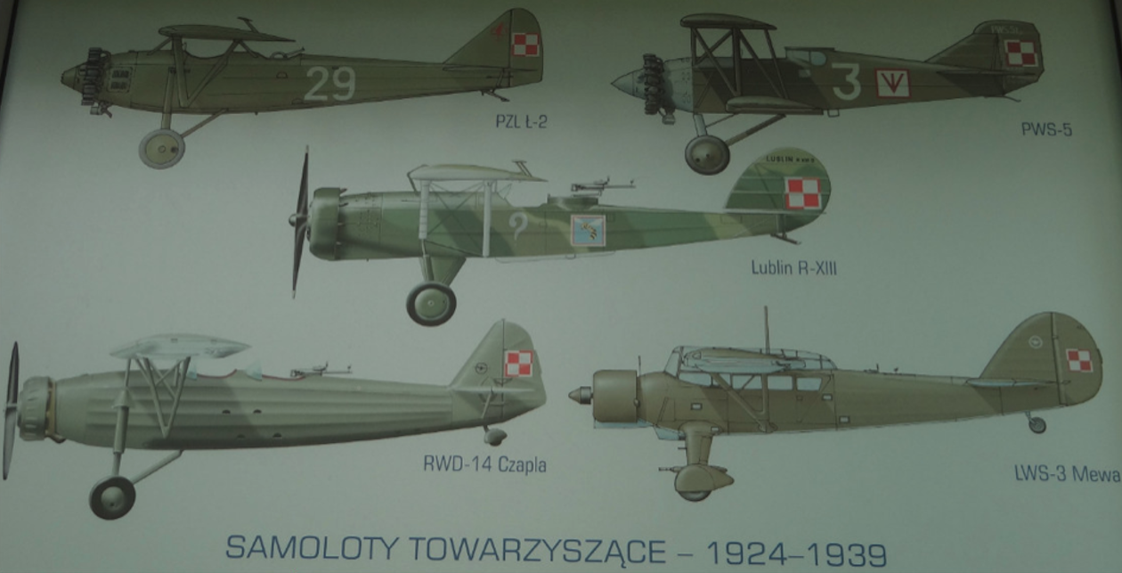 Samoloty towarzyszące 1925 - 1939. 2012 rok. Zdjęcie Karol Placha Hetman