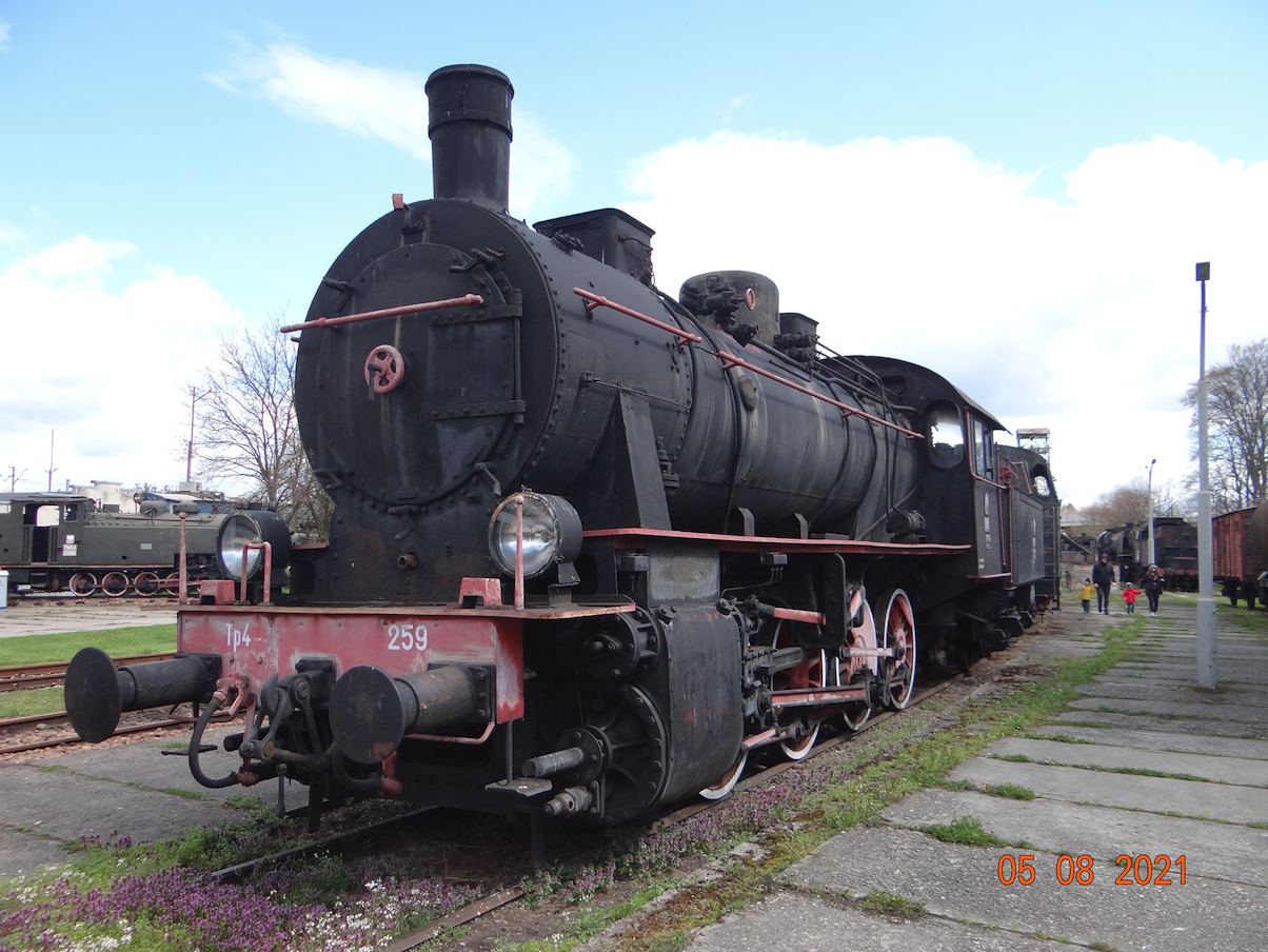 Steam locomotive Tp4-259. 2021. Photo by Karol Placha Hetman