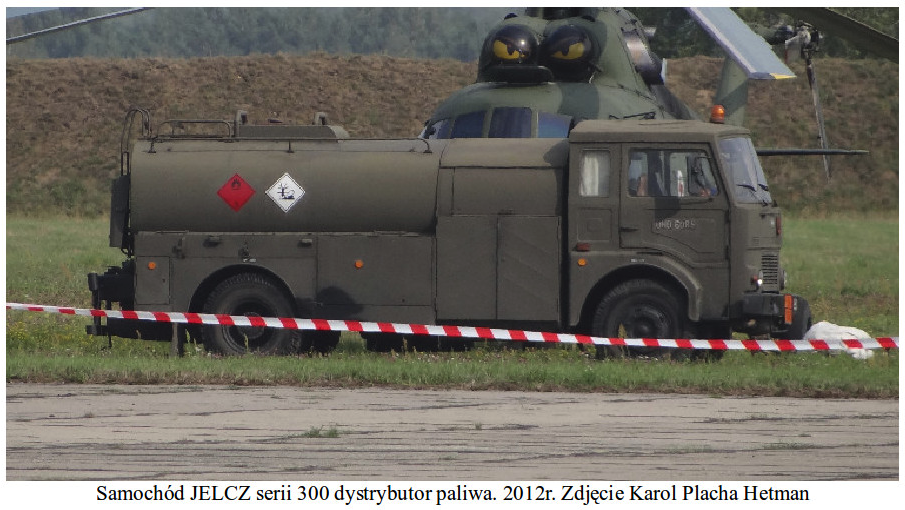 JELCZ serii 300 dystrybutor paliwa. 2012 rok. Zdjęcie Karol Placha Hetman