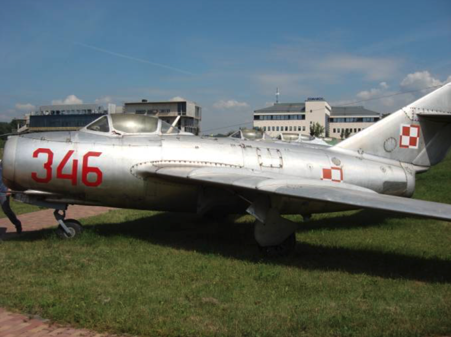 MiG-15 nb 346. 2007 year. Photo by Karol Placha Hetman