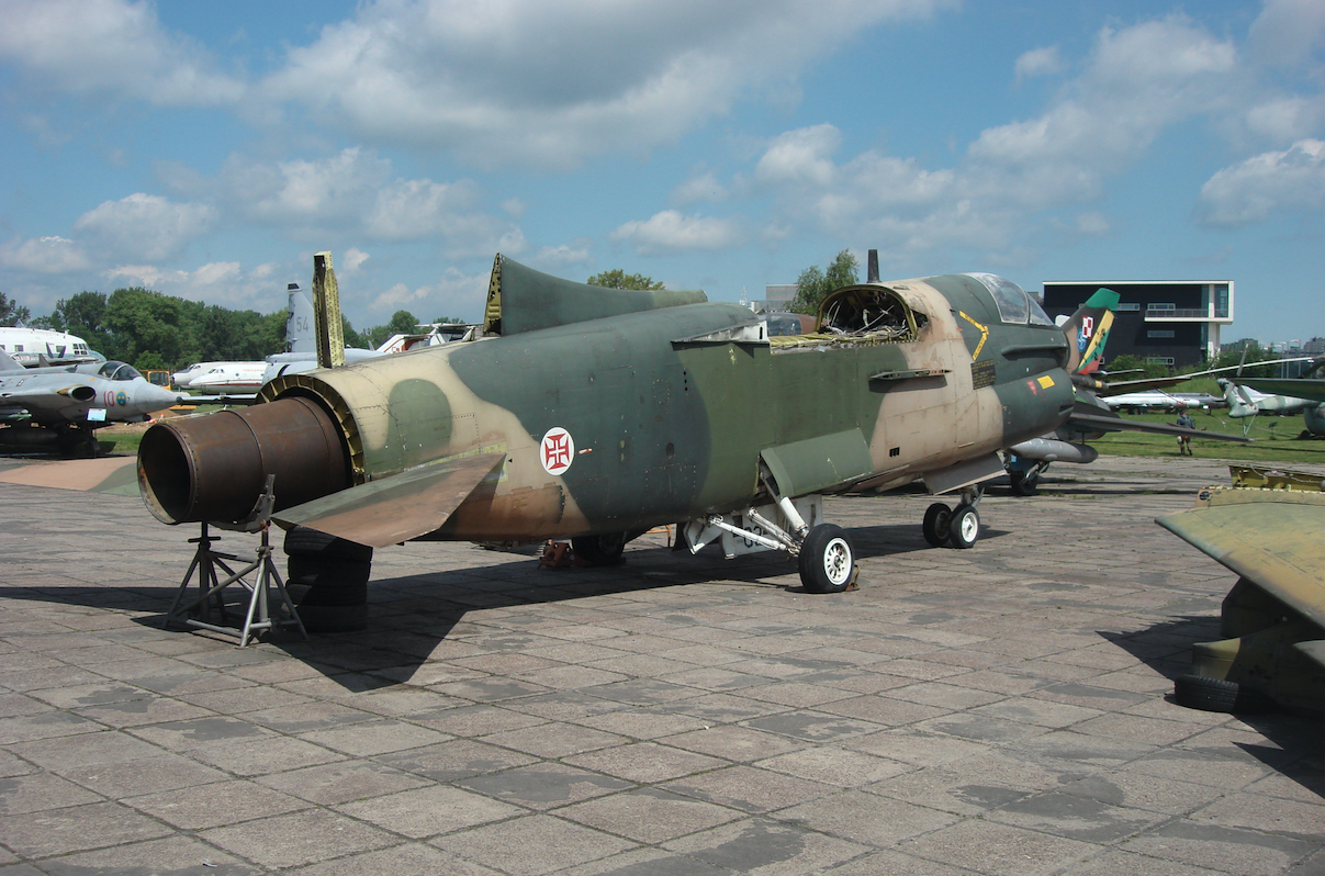 Vought A-7 P Corsair II nb 5502. 2009 rok. Zdjęcie Karol Placha Hetman