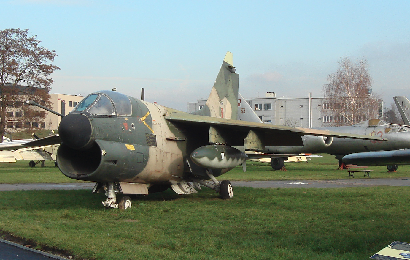 Vought A-7 P Corsair II nb 5502. 2009 rok. Zdjęcie Karol Placha Hetman