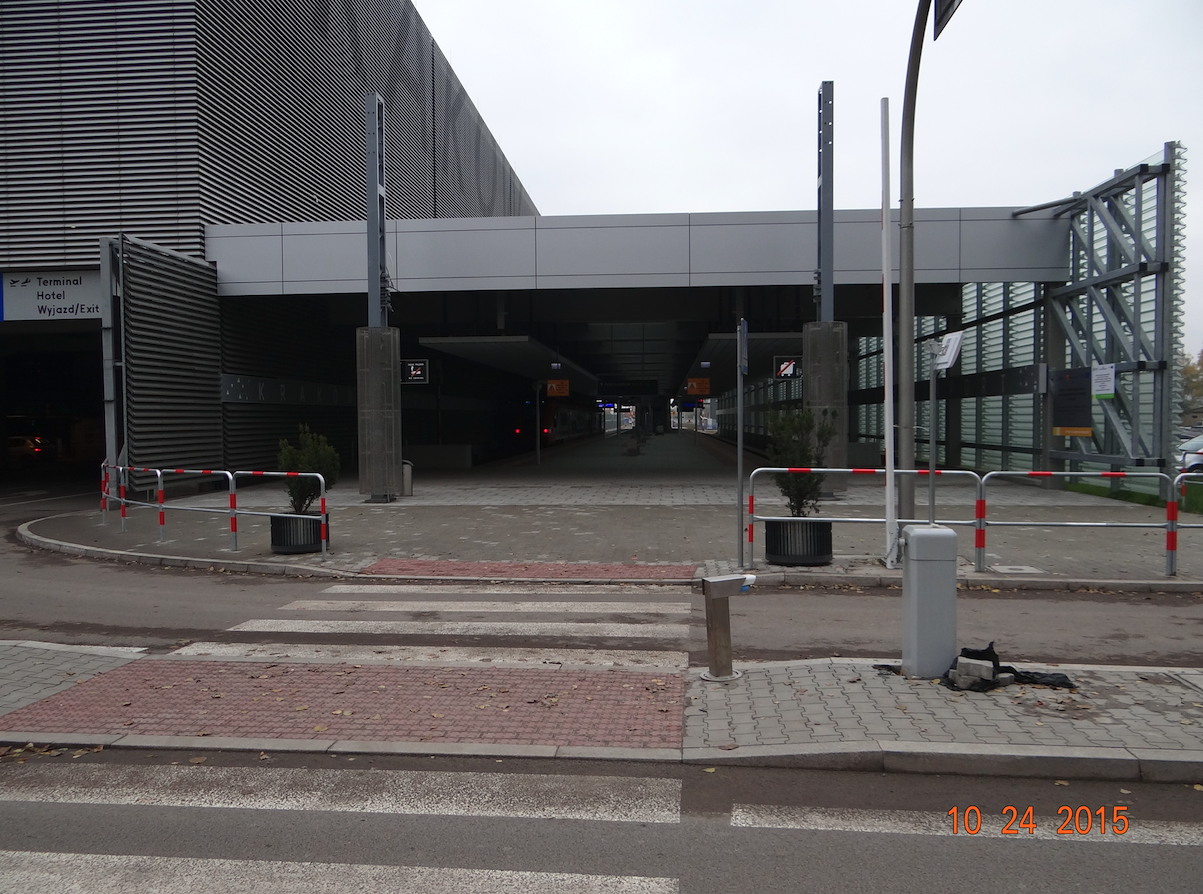 Balice Airport station. 2015 year. Photo by Karol Placha Hetman