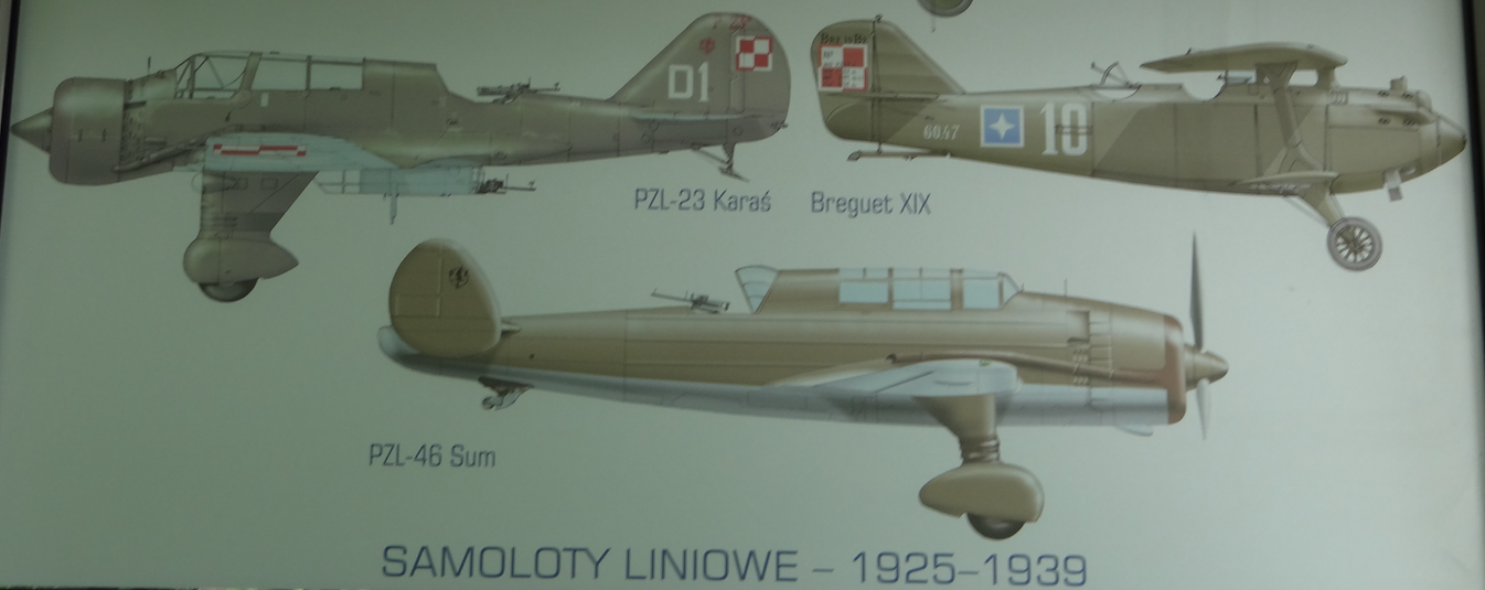 Breguet XIX, PZL-23 Karaś i PZL-46 Sum. 2012 rok. Zdjęcie Karol Placha Hetman