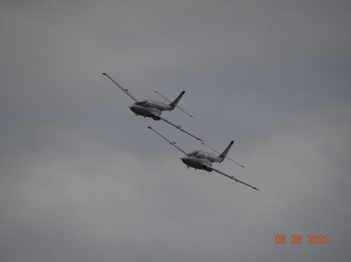 PZL TS-11 Iskra Nb 1214 and Nb 1402. 2022 year. Photo by Karol Placha Hetman