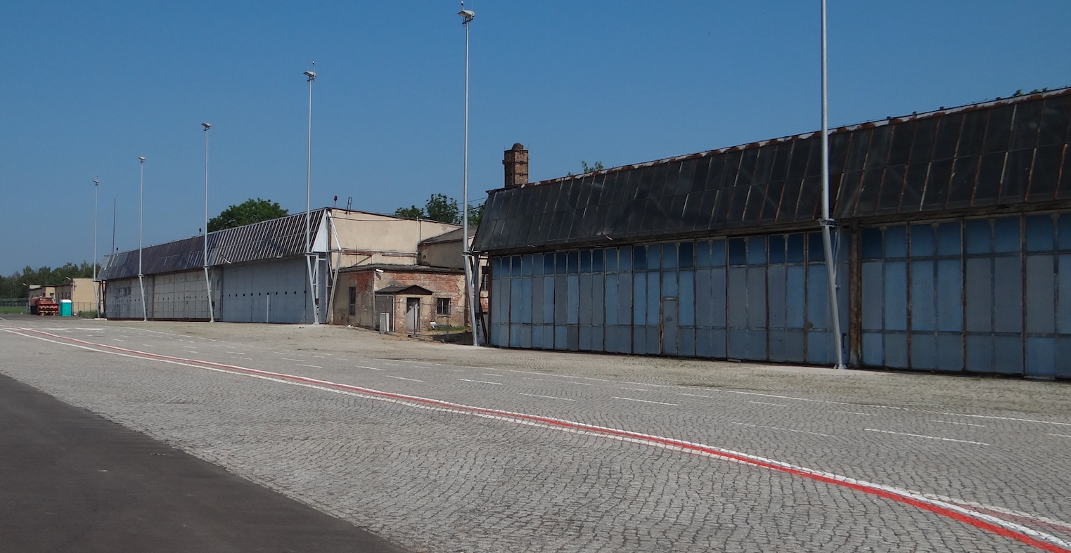 Hangars - Ławica Airport 2016. Photo by Karol Placha Hetman