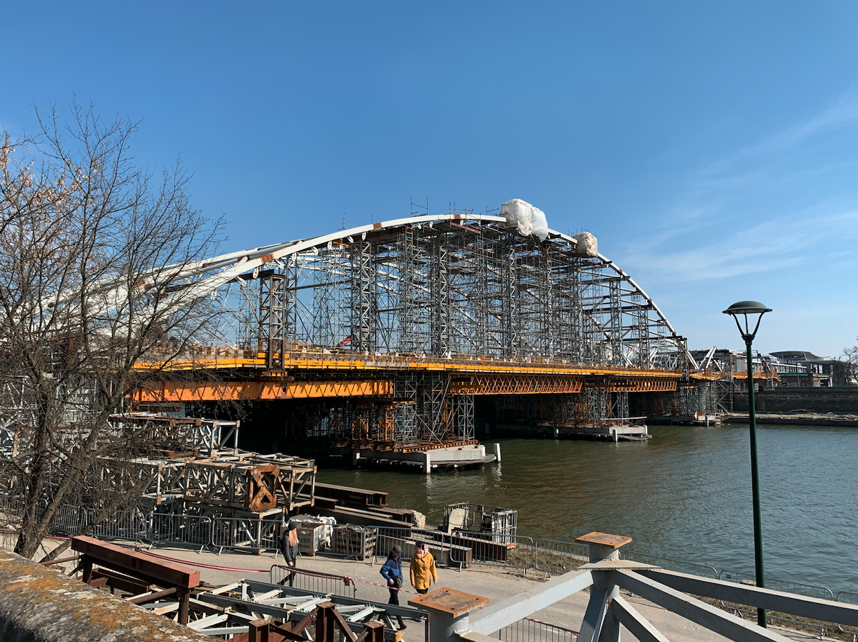 Most kolejowy. Kwiecień 2022 rok. Zdjęcie Karol Placha Hetman