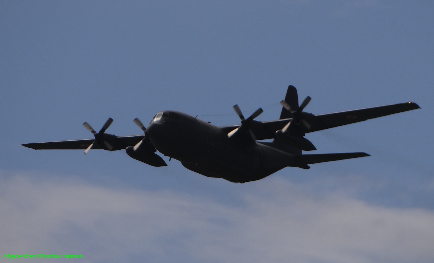 Lockheed Martin C-130 Hercules. 2018 year. Photo by Karol Placha Hetman