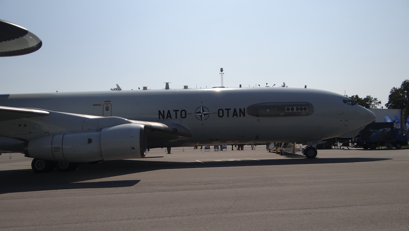 Boeing E-3A Sentry nb LX-N 90 459. Dęblin 2018. Photo by Karol Placha Hetman