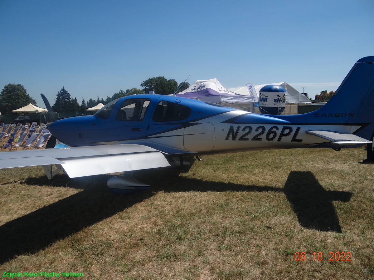 Cirrus SR22T-GTS G5 Carbon. 2022 year. Photo by Karol Placha Hetman