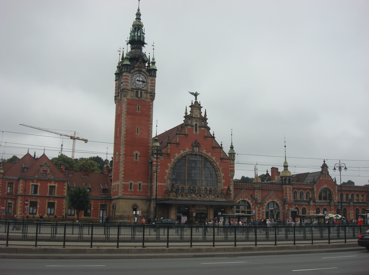 Gdańsk Central Railway Station. 2011 year. Photo by Karol Placha Hetman