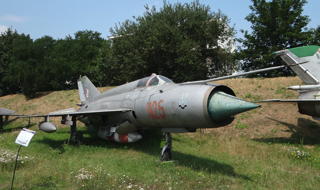 MiG-21 R nb 1125. Kraków 2019 rok. Zdjęcie Karol Placha Hetman