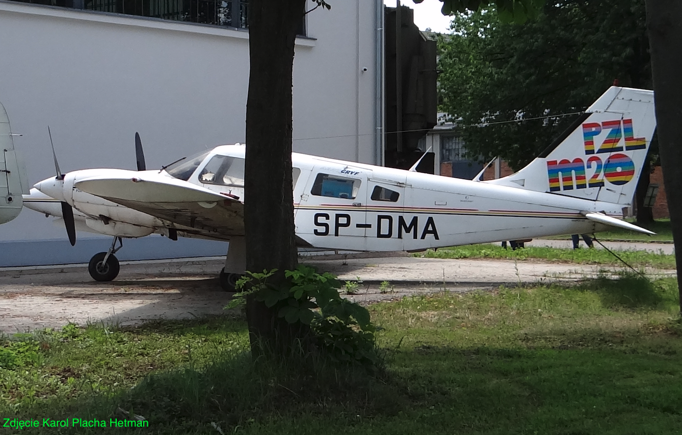 PZL M-20 Mewa SP-DMA. 2021 rok. Zdjęcie Karol Placha Hetman