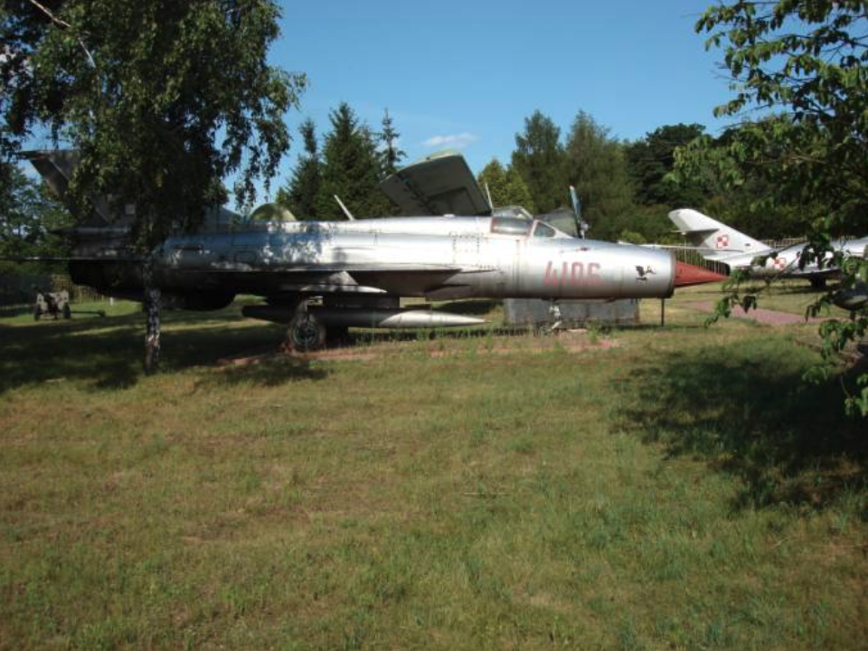 MiG-21 PFM nb 4106, na kadłubie godło 10. PLM. Cytadela-Poznań 2007 rok. Zdjęcie Karol Placha Hetman