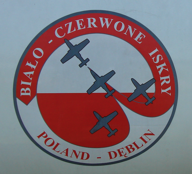 Emblem „Biało-Czerwone Iskry”. 2007 year. Photo by Karol Placha Hetman