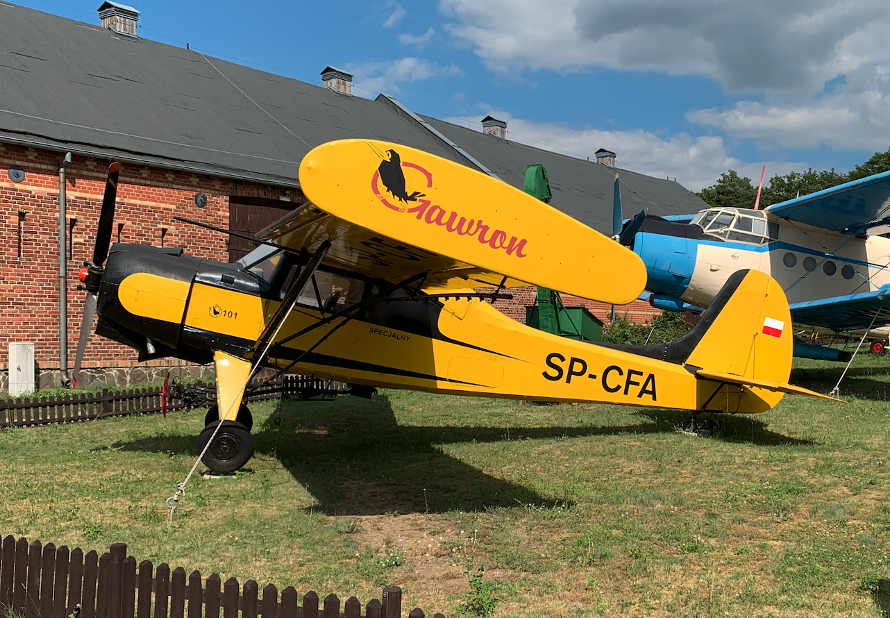 PZL-101 Gawron SP-CFA. 2022 rok. Zdjęcie Karol Placha Hetman