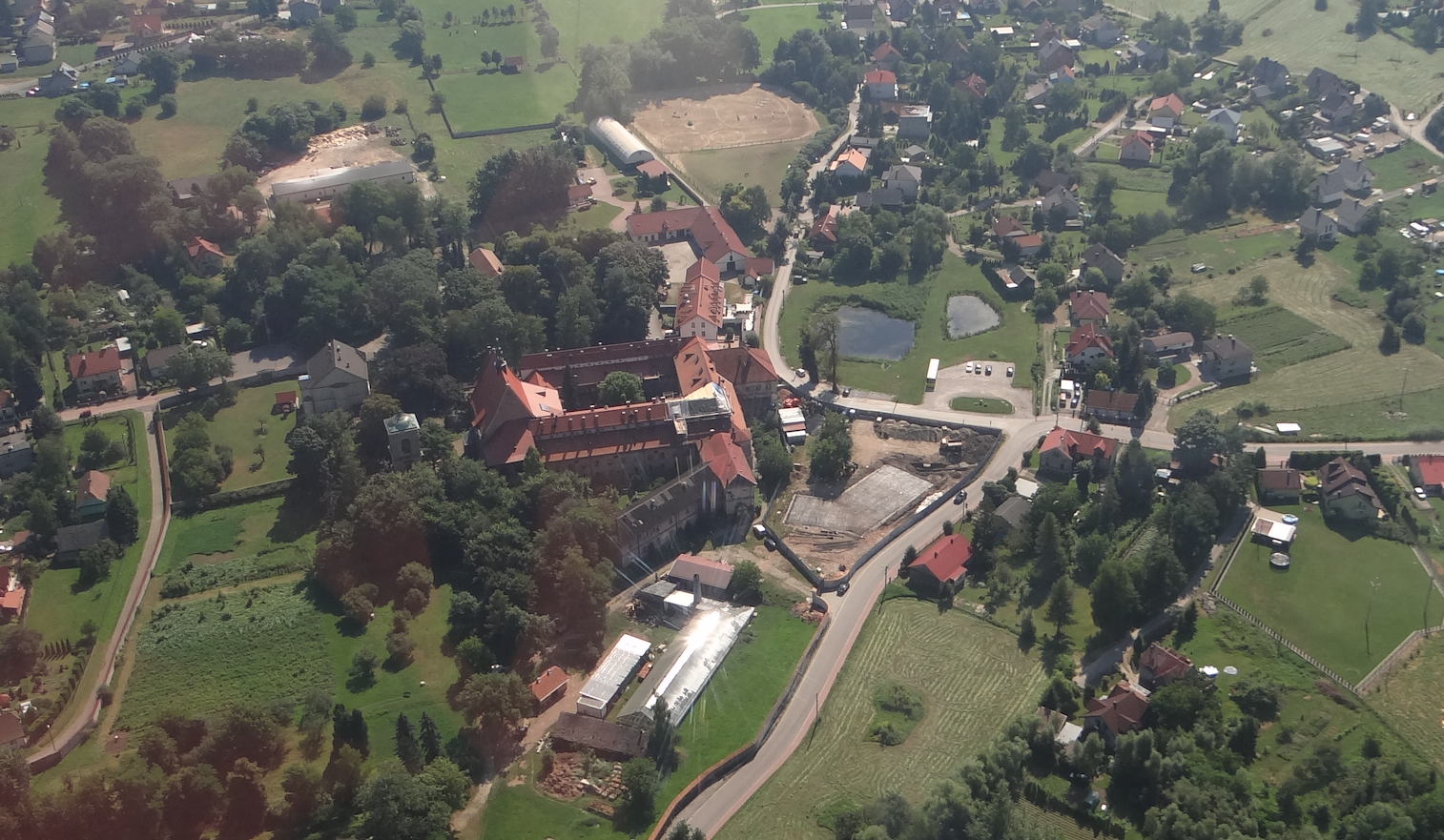 Benedictine Abbey in Staniątki. 2020 year. Photo by Karol Placha Hetman