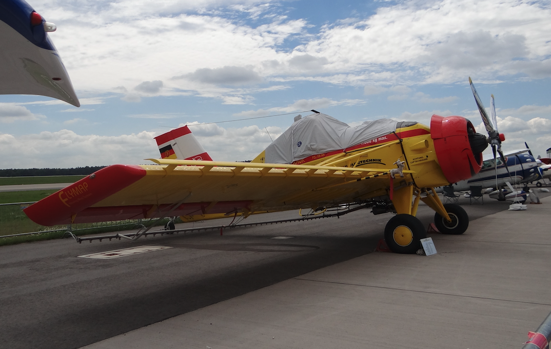 PZL-106 Kruk. 2022 rok. Zdjęcie Karol Placha Hetman