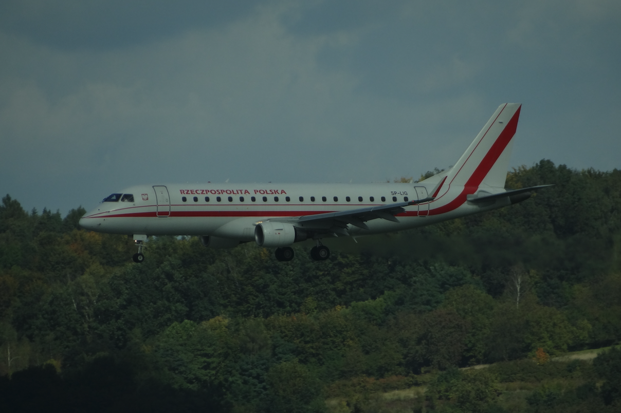 Embraer ERJ-175LR SP-LIG. 2017r. Zdjęcie Karol Placha Hetman