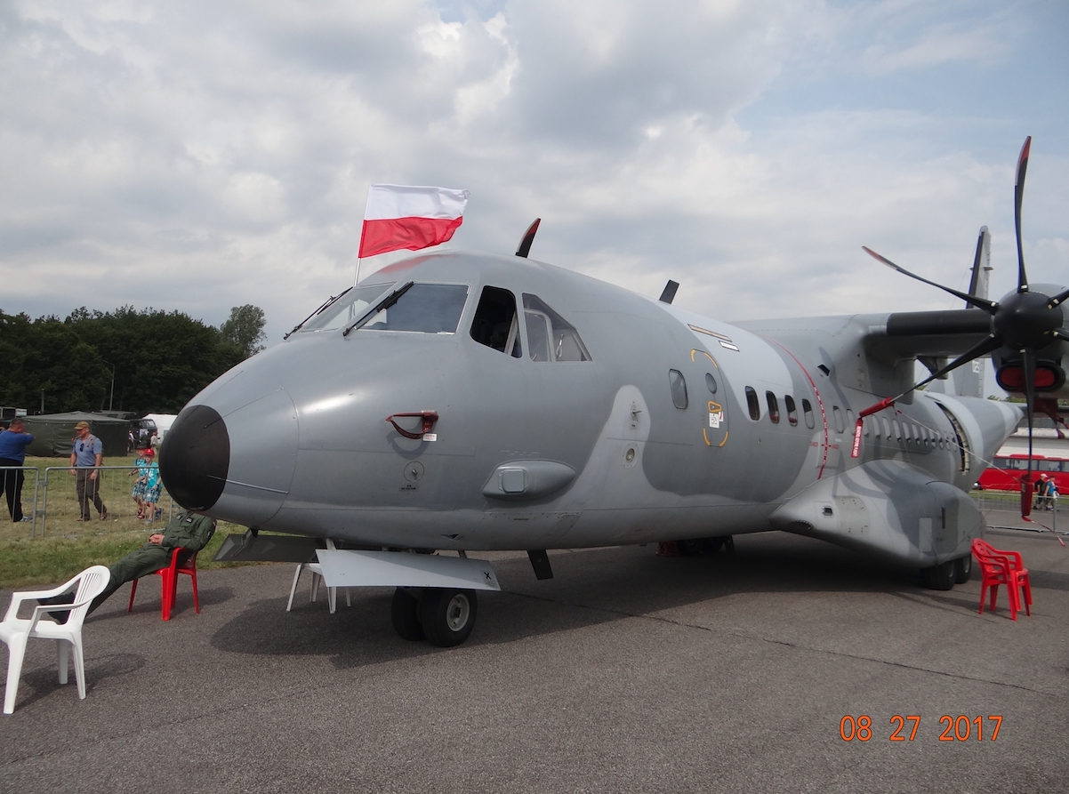 C-295 M nb 025. 2017 rok. Zdjęcie Karol Placha Hetman