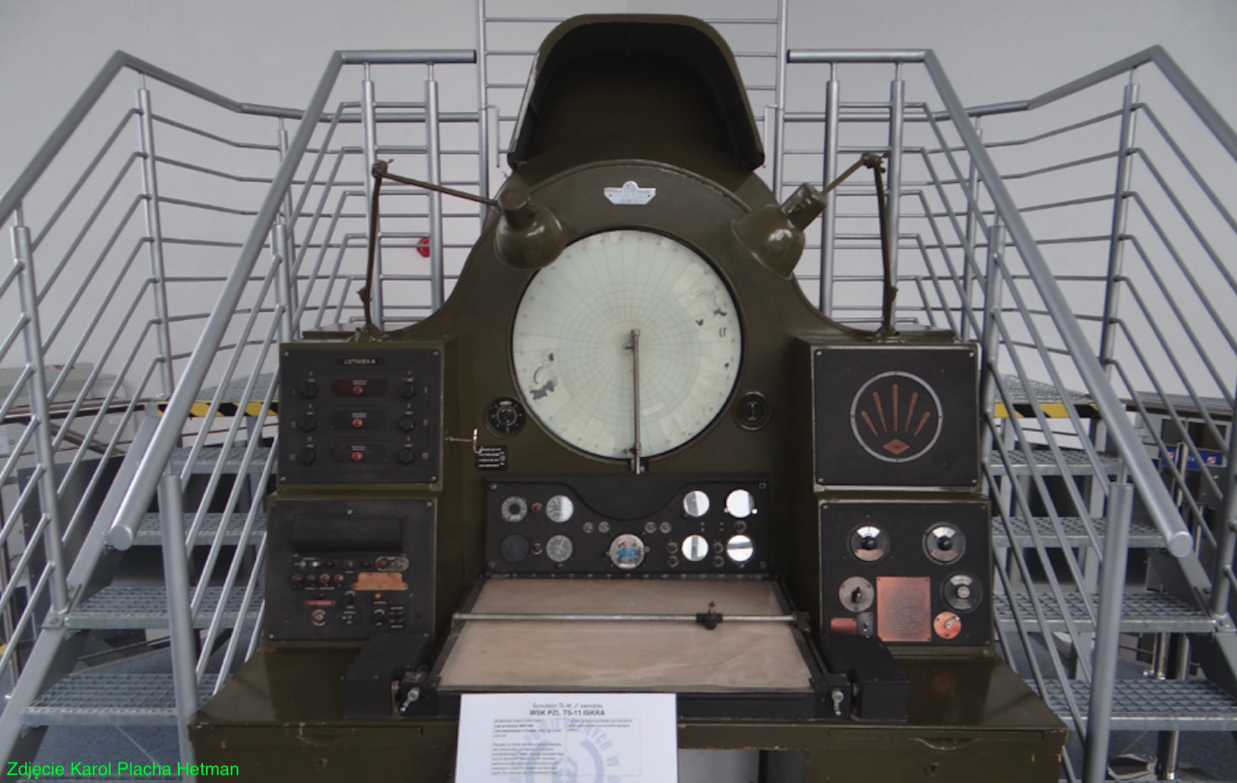 Flight simulator TŁ-M "I" of the PZL TS-11 Iskra aircraft. 2017 year. Photo by Karol Placha Hetman