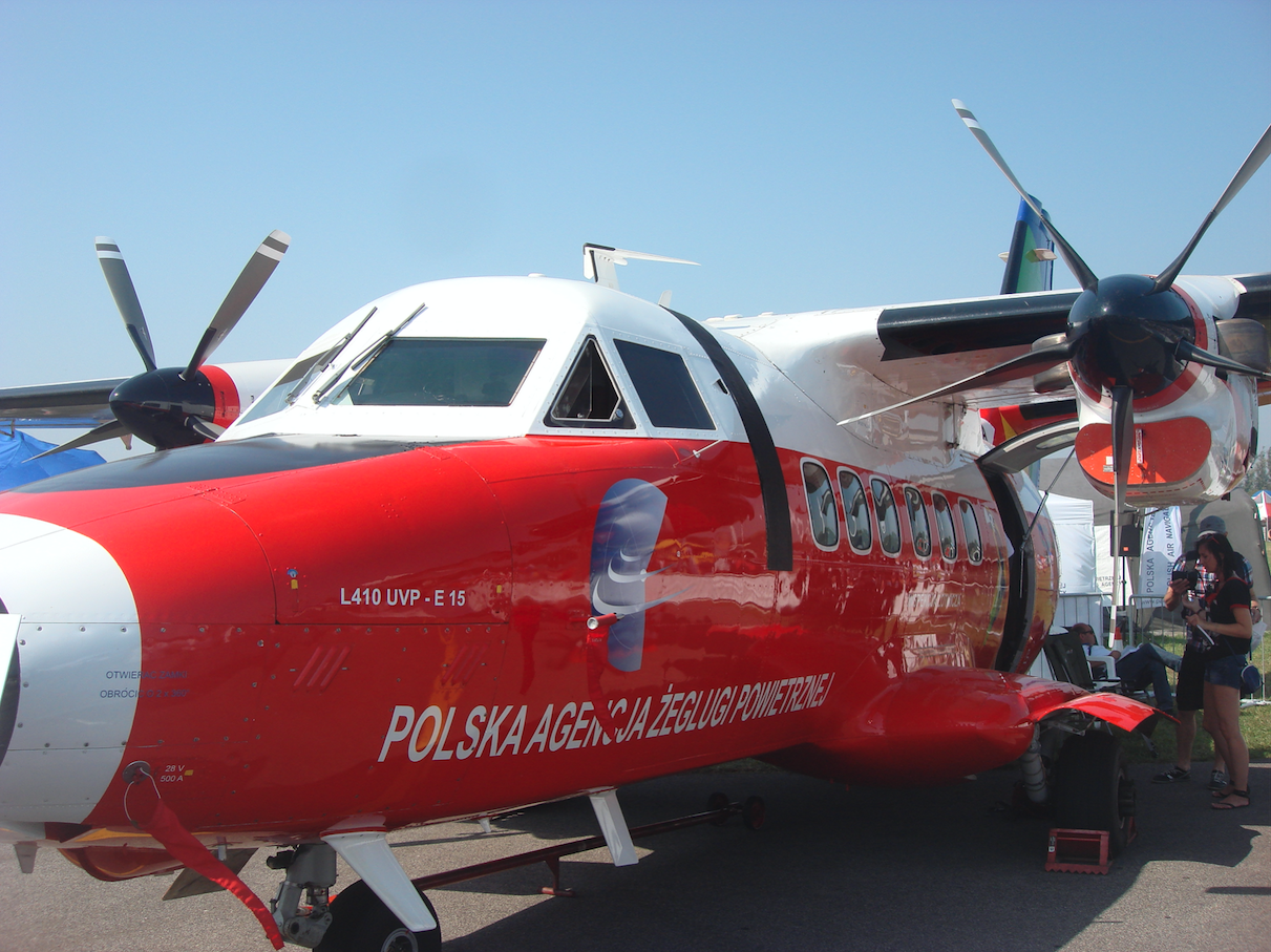 Papuga LET L-410 UVP E-15 SP-TPB. 2011 rok. Zdjęcie Karol Placha Hetman