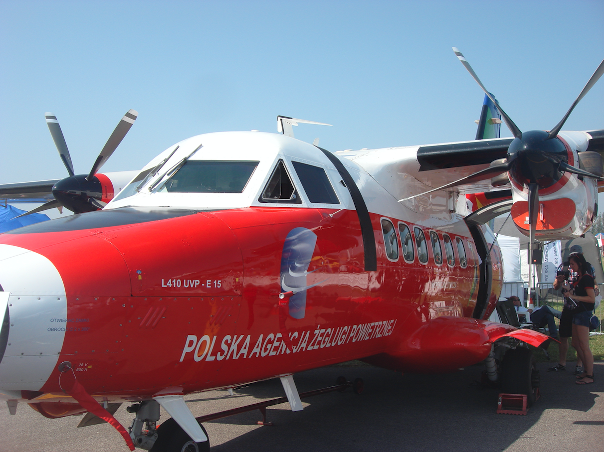 LET L-410 UVP registration SP-TPB. 2011 year. Photo by Karol Placha Hetman