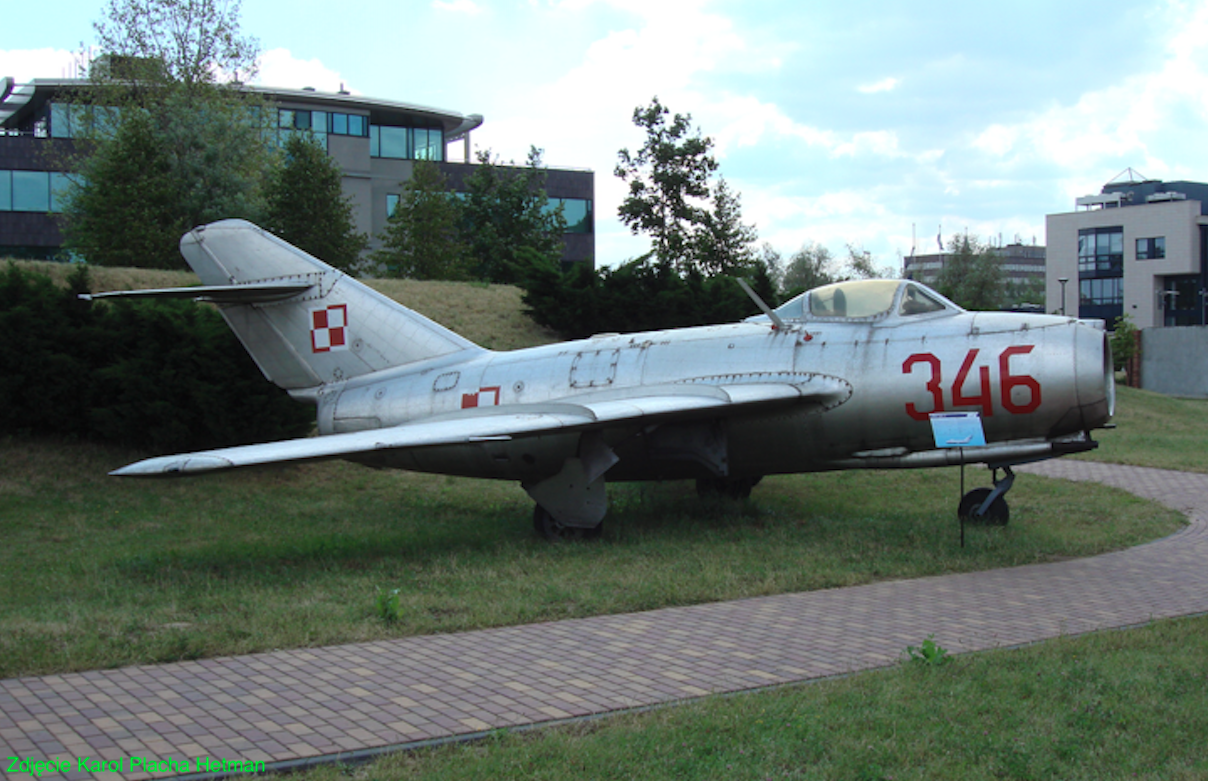 MiG-15 nb 346. 2007. Photo by Karol Placha Hetman