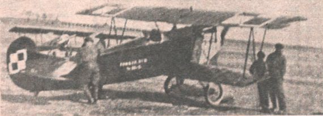 Fokker D-VII. Zdjęcie LAC, Dęblin