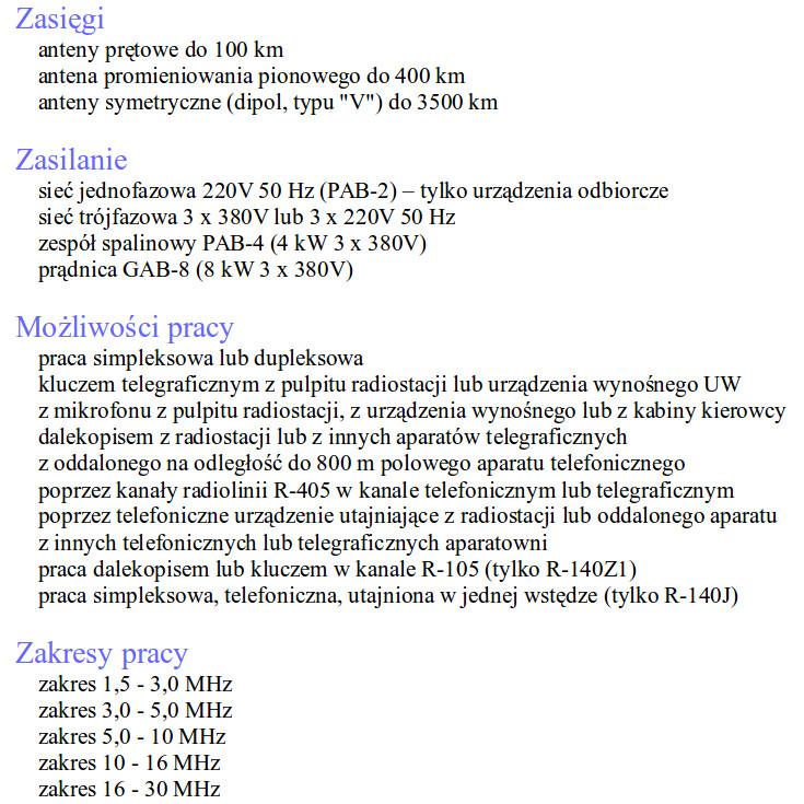 Radiostacja R-140. 2014 rok. Praca Karol Placha Hetman