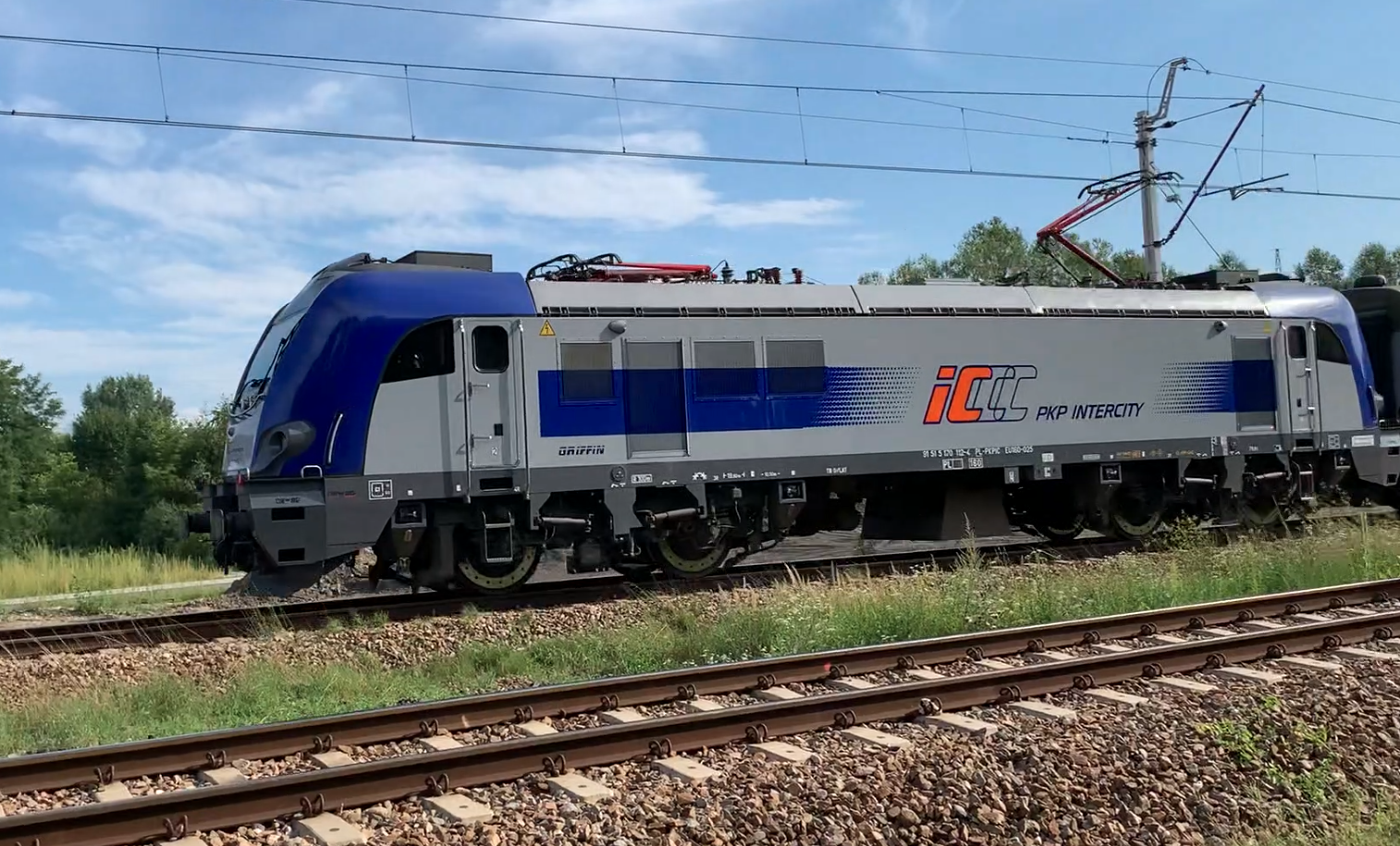 EU160-025 Griffin InterCity. 2021 rok. Zdjęcie Karol Placha Hetman