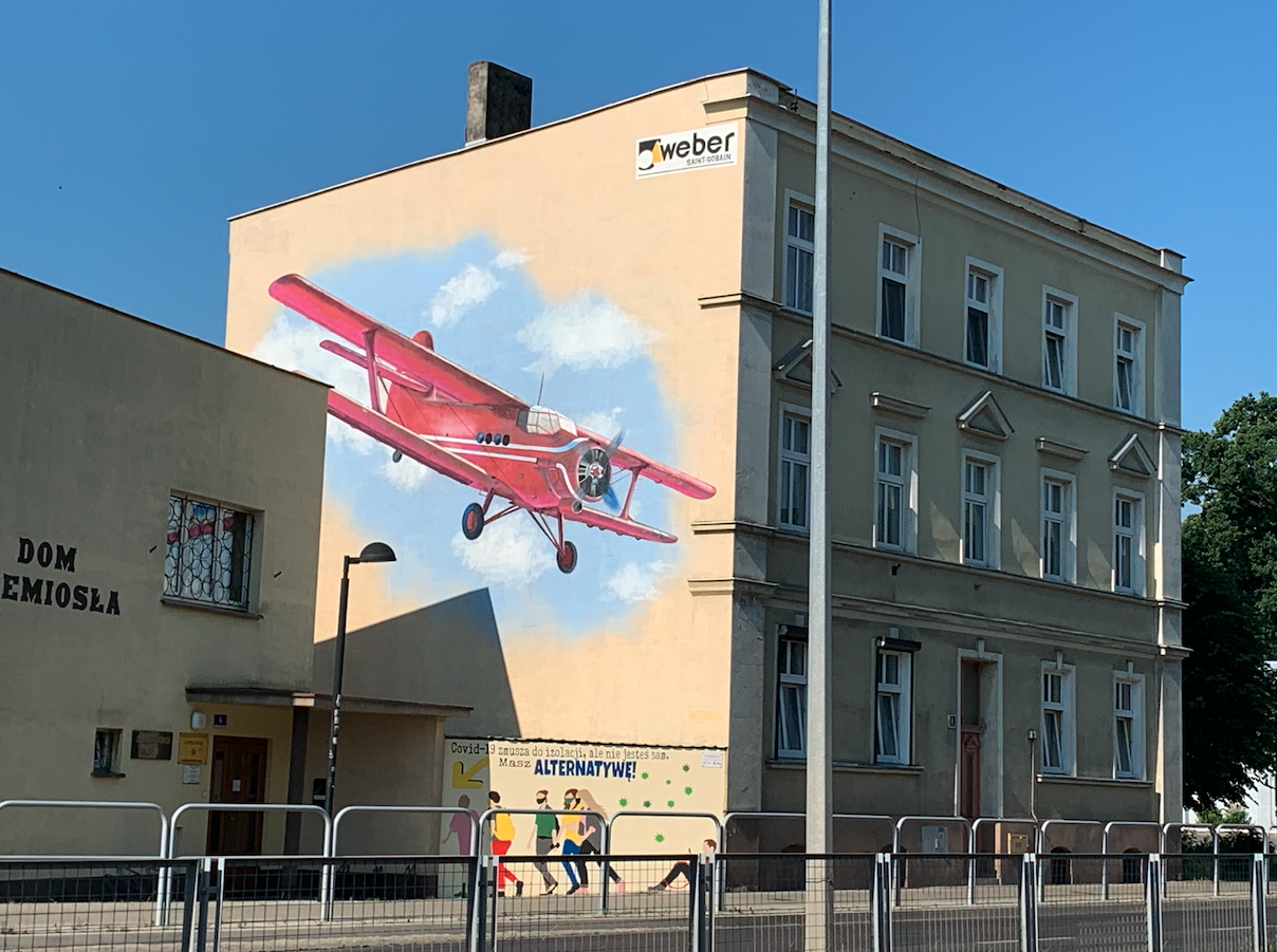 PZL An-2. Leszno Avenue of John Paul II. 2021. Photo by Karol Placha Hetman