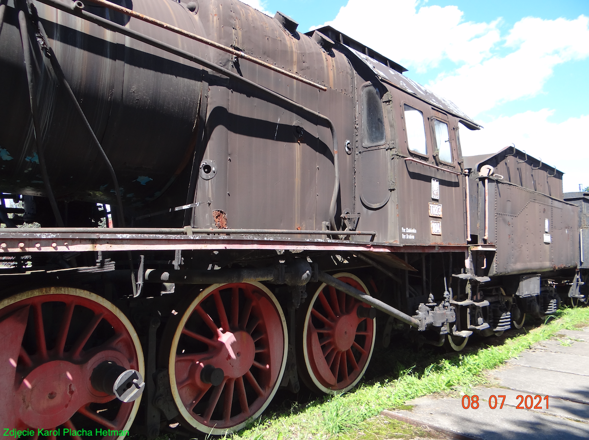 Ty23-104 steam locomotive. 2021. Photo by Karol Placha Hetman