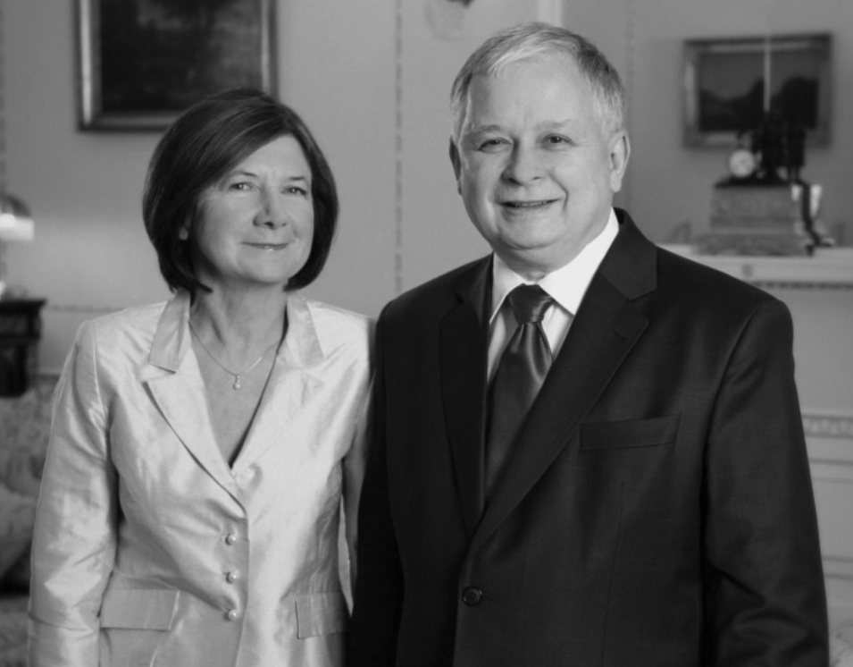 First Lady Maria Kaczyńska and President of the Republic of Poland Lech Kaczyński. Photo of Our Journal