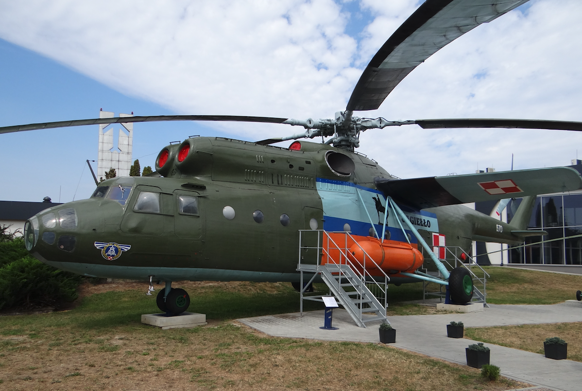 Śmigłowiec Mil Mi-6 A rejestracja SP-ITB, nb 670. 2017 rok. Zdjęcie Karol Placha Hetman
