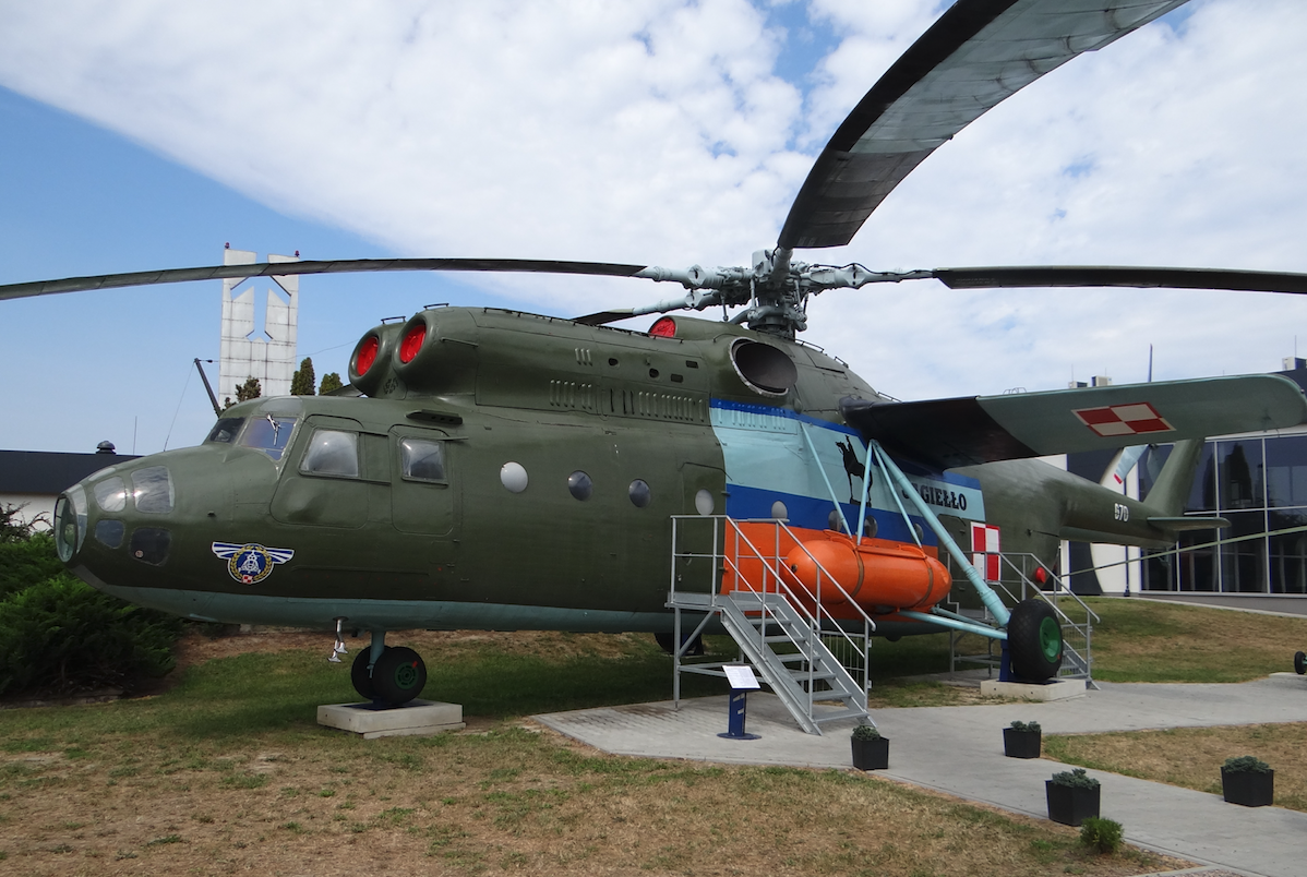 Helicopter Mil Mi-6 A, registration SP-ITB, nb 670.2017. Photo by Karol Placha Hetman