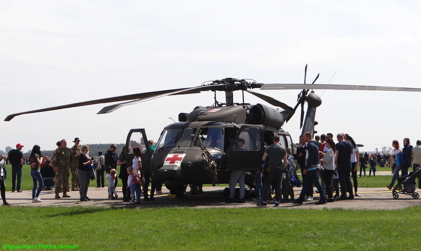 UH-60 Black Hawk. 2019 year. Photo by Karol Placha Hetman