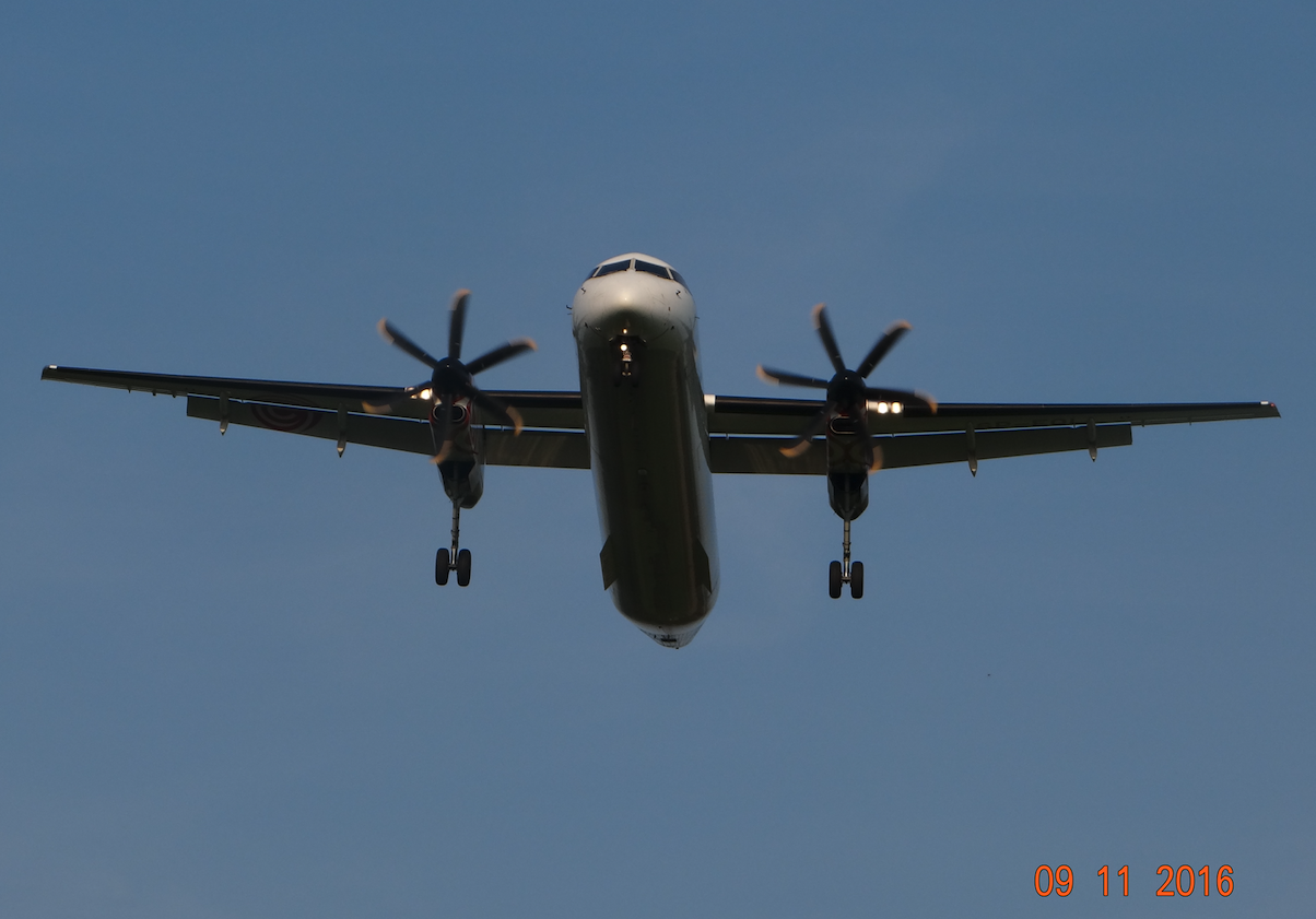 Bombardier Q400 NextGen. 2016 rok. Zdjęcie Karol Placha Hetman