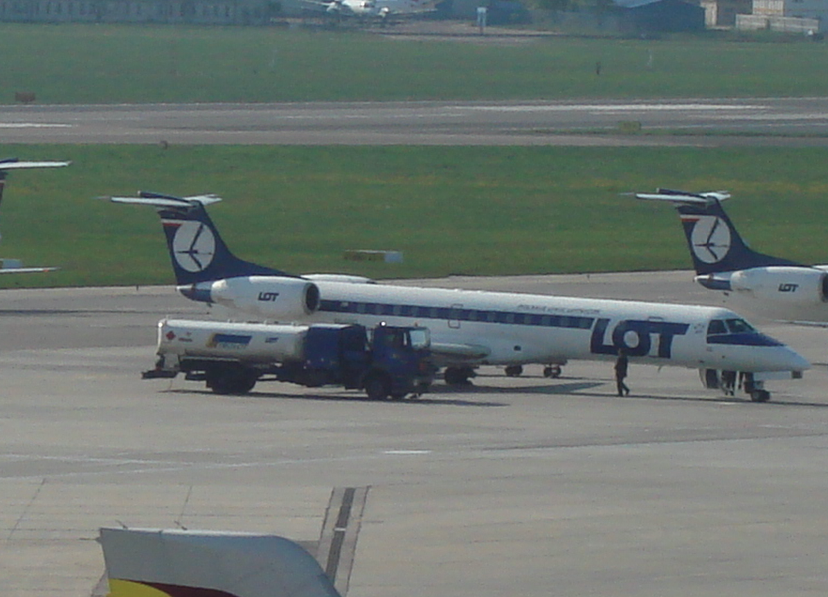 Embraer ERJ-145. 2009 year. Photo by Karol Placha Hetman