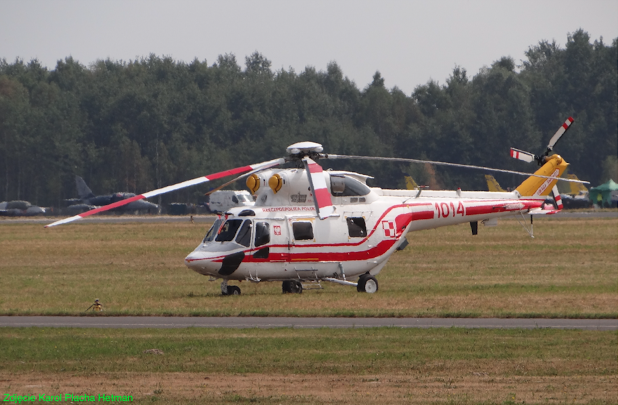 PZL W-3 Sokół nb  1014. 2015 rok. Zdjęcie Karol Placha Hetman