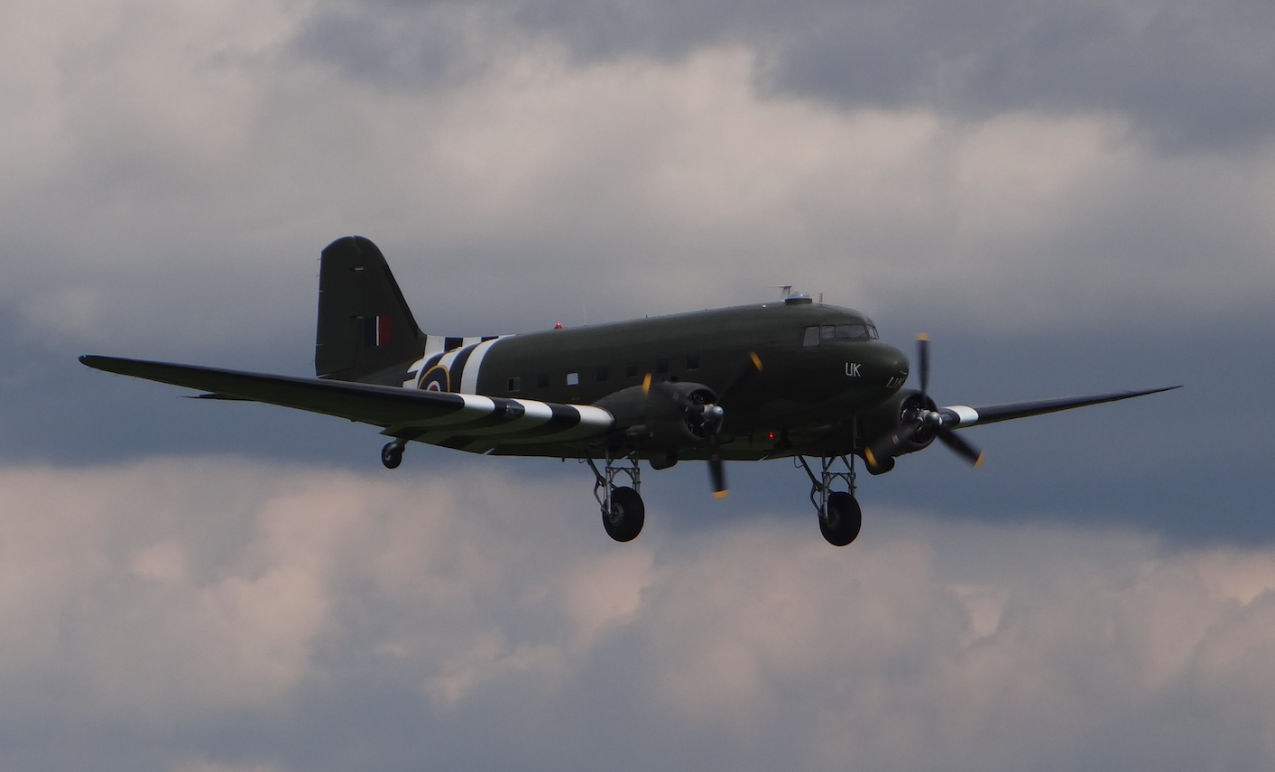 Douglas C-47 Dakota. 2021 year. Photo by Karol Placha Hetman