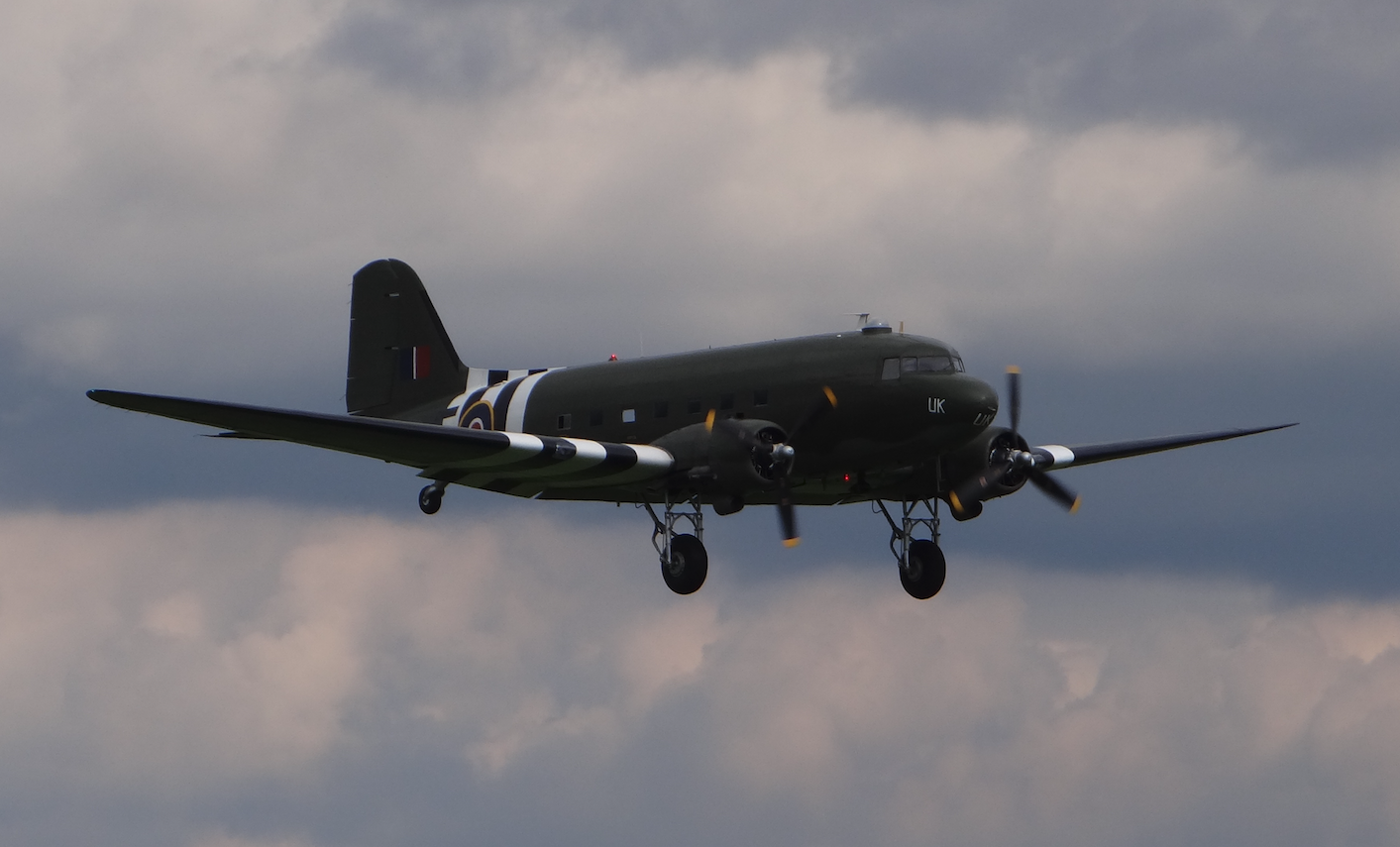 DC-3 C-47 Dakota. 2021 rok. Zdjęcie Karol Placha Hetman