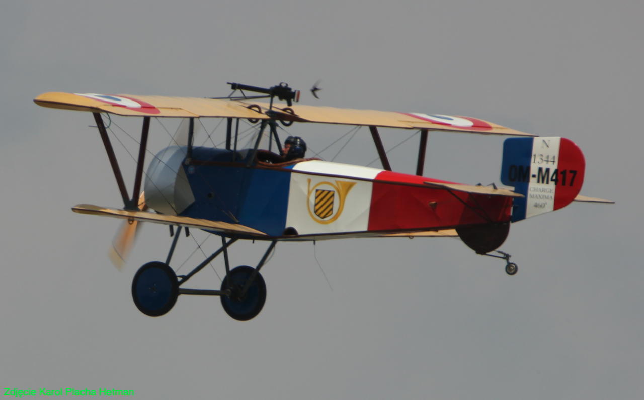 Nieuport 11. 2017 rok. Zdjęcie Karol Placha Hetman