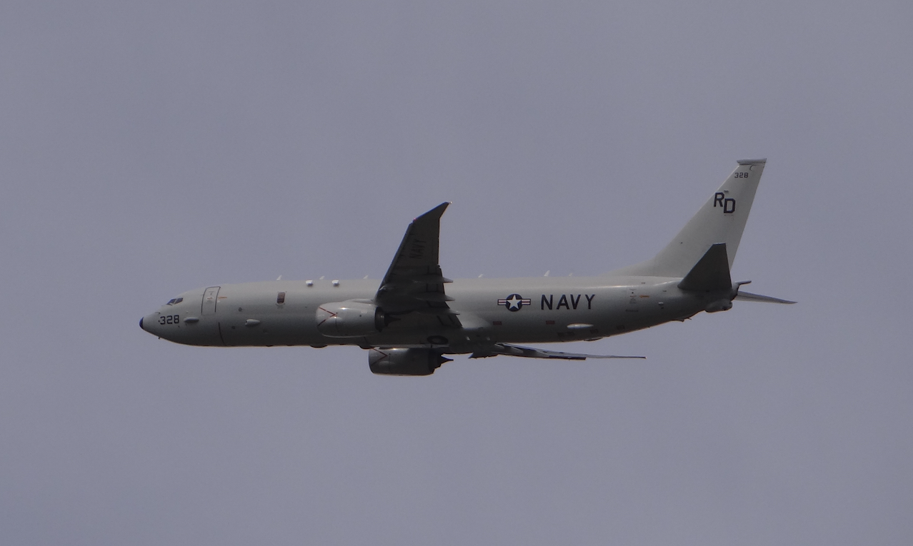 Boeing P-8 Poseidon. 2020 year. Photo by Karol Placha Hetman